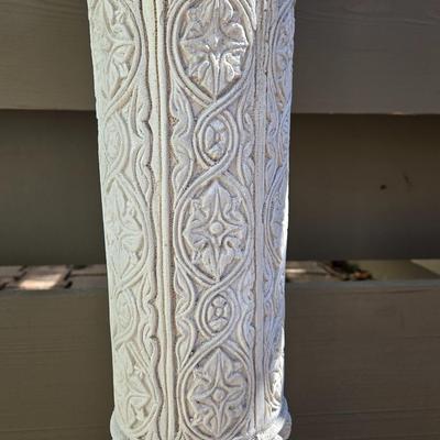 Vintage Outdoor Column with Greecian Design