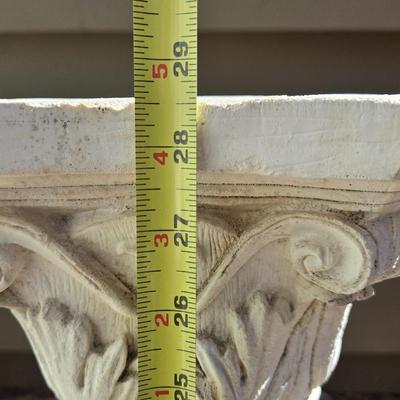 Vintage Outdoor Column with Greecian Design