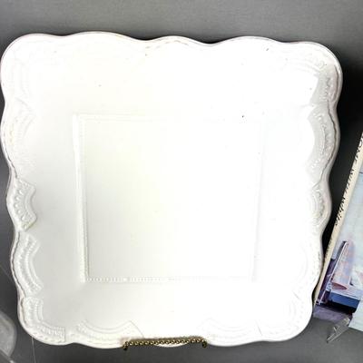 K261 Shabby Chic Platters, Royal Worcester & Decorating Book