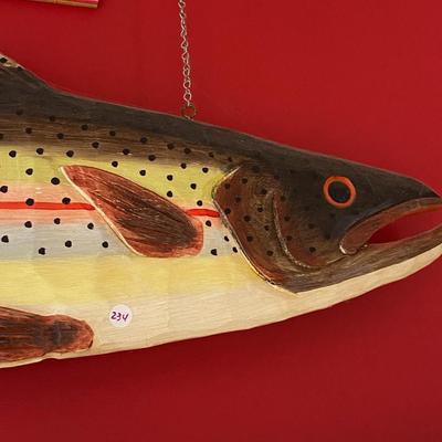 Pair of Folk Art Decor Pieces