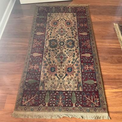 K304 Karastan Rug "Persian Vase" Wool