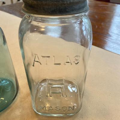 Trio of Mason Jars Lot Two