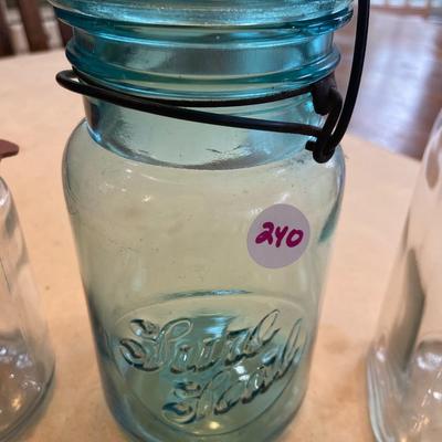 Trio of Mason Jars Lot Two