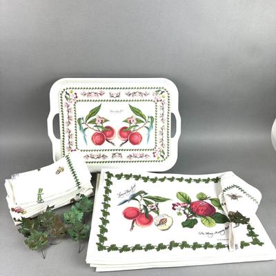 K308 Port Meirion Tray & Linens