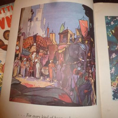 Collection of Six Vintage Children's Books- Circa 1930's