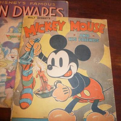 Collection of Six Vintage Children's Books- Circa 1930's