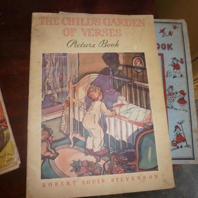 Collection of Six Vintage Children's Books- Circa 1930's