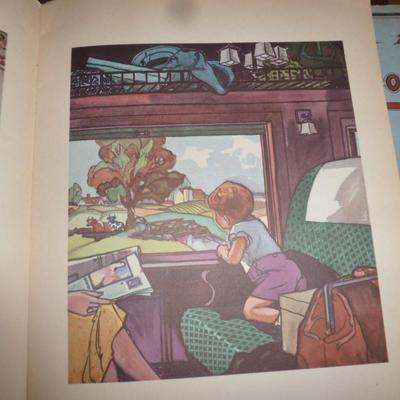 Collection of Six Vintage Children's Books- Circa 1930's