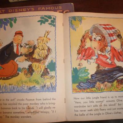 Collection of Six Vintage Children's Books- Circa 1930's