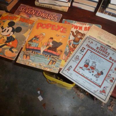 Collection of Six Vintage Children's Books- Circa 1930's