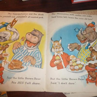 Collection of Six Vintage Children's Books- Circa 1930's