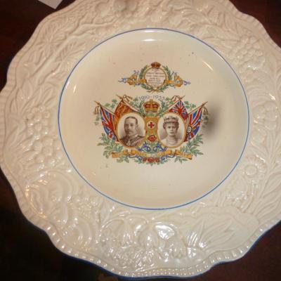 British Royal Family Commemorative Cups, Plates, and Ashtray