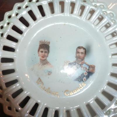 British Royal Family Commemorative Cups, Plates, Dish, and Trinket Box