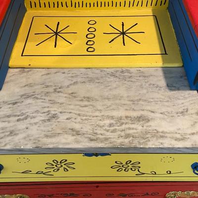 Folk Art Refurbished Dresser