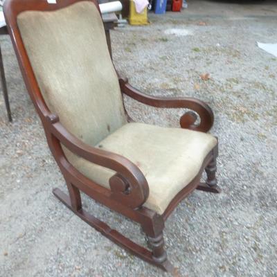 Victorian Rocking Chair- Circa 1880's