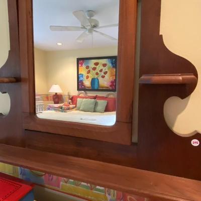 Vintage Wall Swivel Mirror