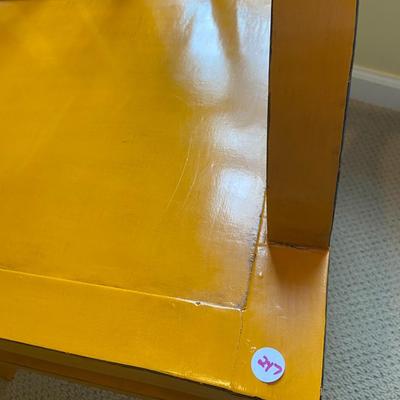 Goldenrod Shellac Chair
