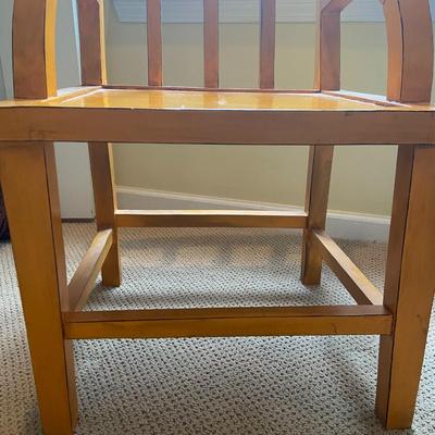 Goldenrod Shellac Chair