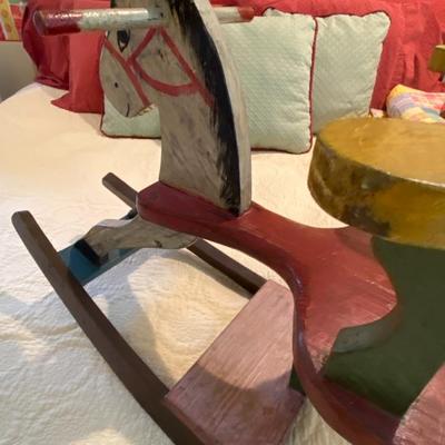 Vintage Child's Rocking Horse