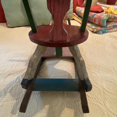 Vintage Child's Rocking Horse