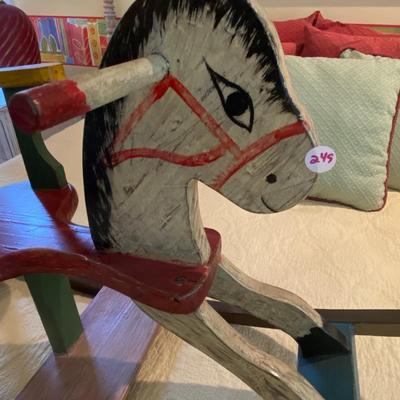 Vintage Child's Rocking Horse