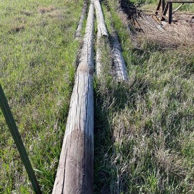 6 Telephone Poles