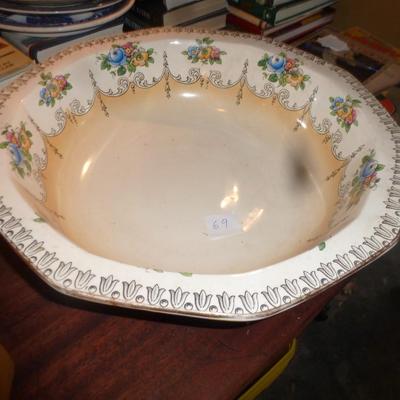 Pitcher with Matching Bowl