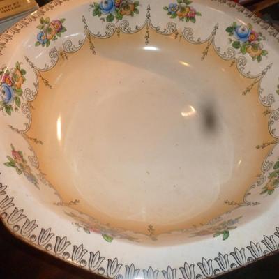 Pitcher with Matching Bowl