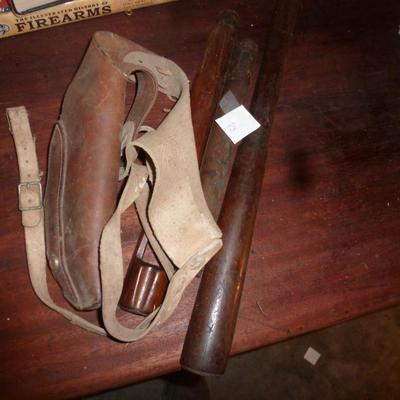 Top Wood for Old Rifles and Shoulder Holster