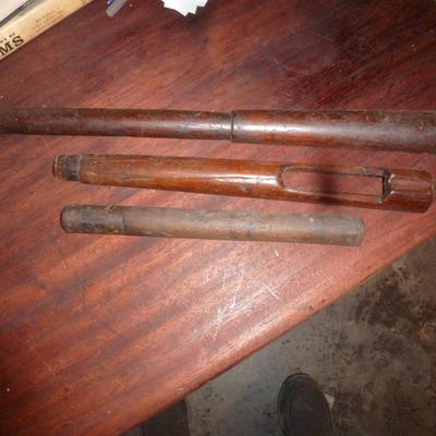 Top Wood for Old Rifles and Shoulder Holster