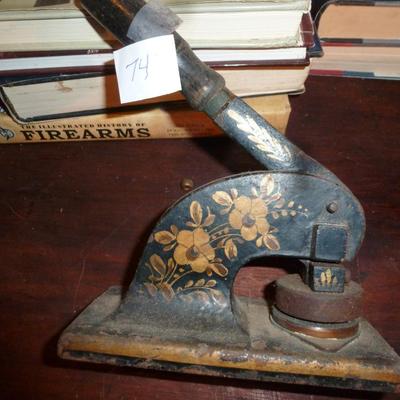 Victorian Seal Stamp