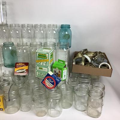 1139 Canning Jar Large Lot 100+ Atlas Ball Bernardin