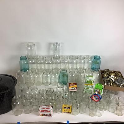 1139 Canning Jar Large Lot 100+ Atlas Ball Bernardin
