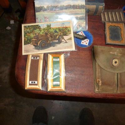 Collection of Military Items