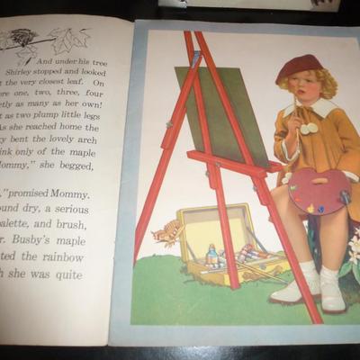 Shirley Temple Collection- Framed Photo and Book