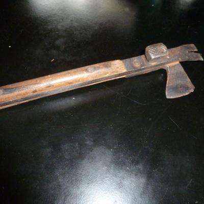 Antique Carpenter's Hammer- Marked 1912