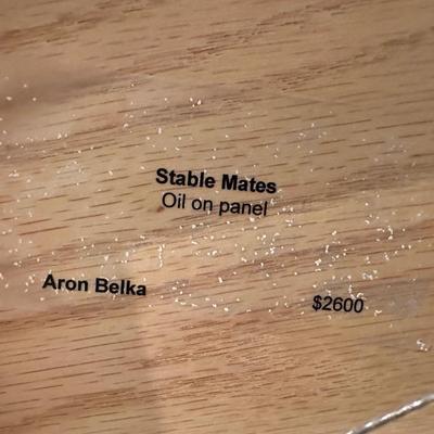 Aron Belka “Stable Mates”