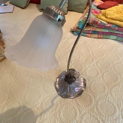 Vintage Lily Pad Lamp