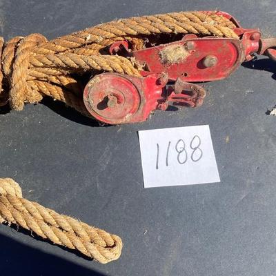 Vintage Block And Tackle