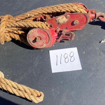 Vintage Block And Tackle