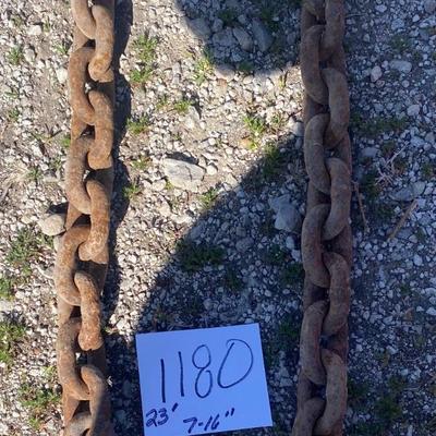 23â€™ 7/16â€ Log Chain