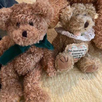 Lot of Collectible Plushies and Display Chairs