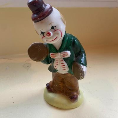 Lot of Clown Musician Figurines