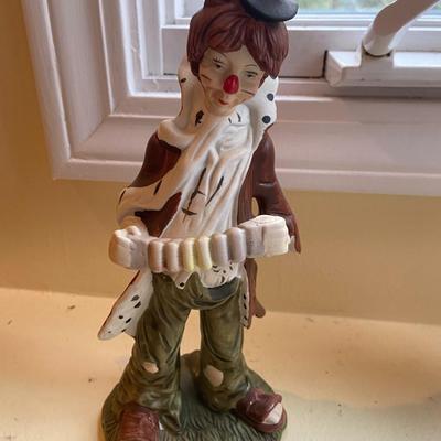 Lot of Clown Musician Figurines