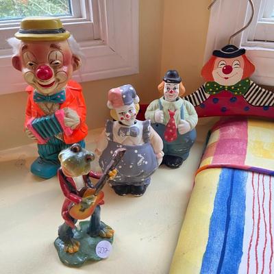 Lot of Assorted Clown Memorabilia