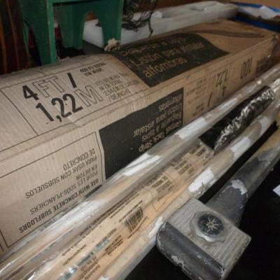Full Box of Carpet Tack Strips and Knee Kicker