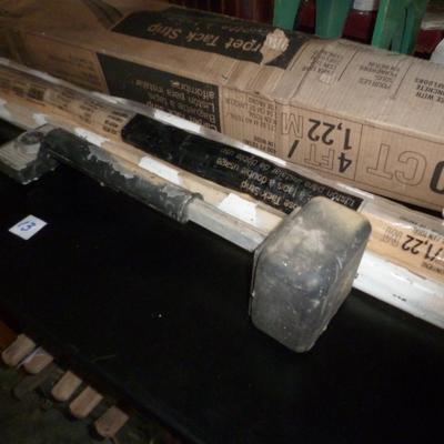 Full Box of Carpet Tack Strips and Knee Kicker