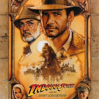 Indiana Jones and the Last Crusade 1988 original vintage movie poster