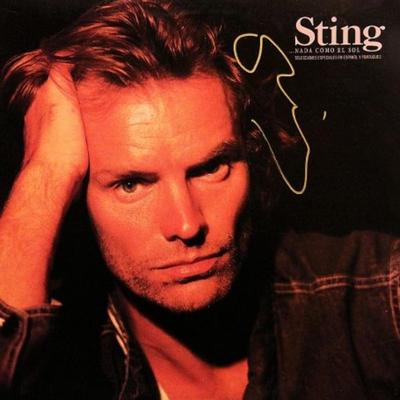 Sting signed 