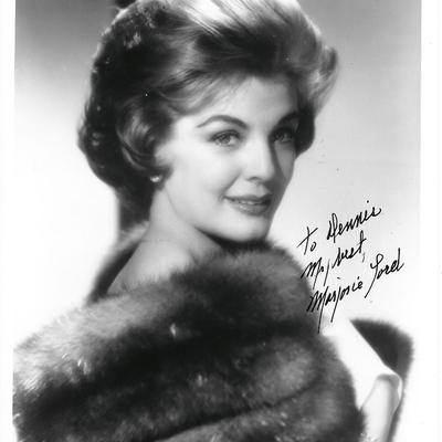 Marjorie Lord signed photo